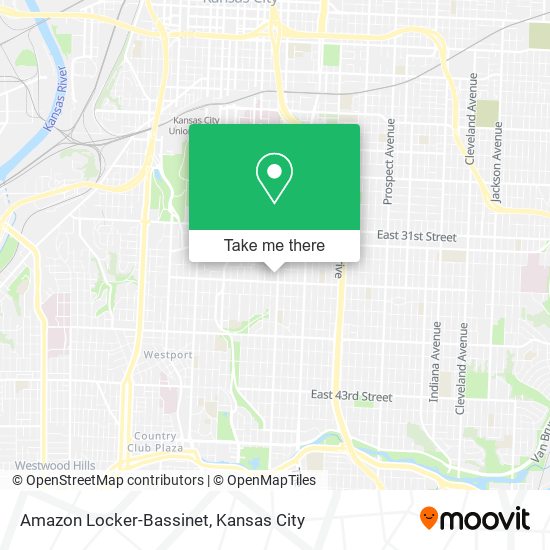 Amazon Locker-Bassinet map
