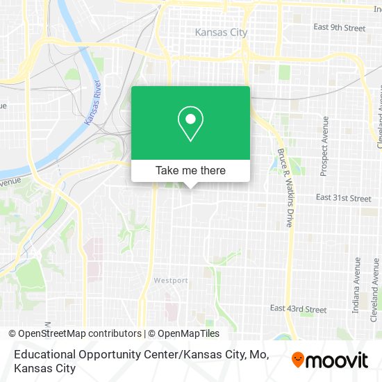 Educational Opportunity Center / Kansas City, Mo map