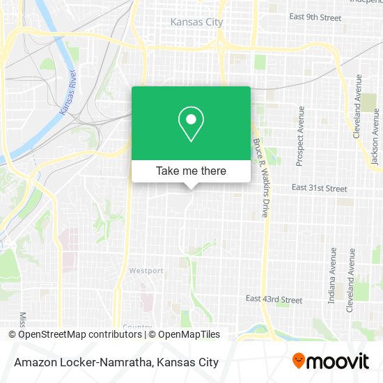 Amazon Locker-Namratha map