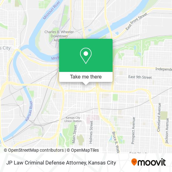 Mapa de JP Law Criminal Defense Attorney