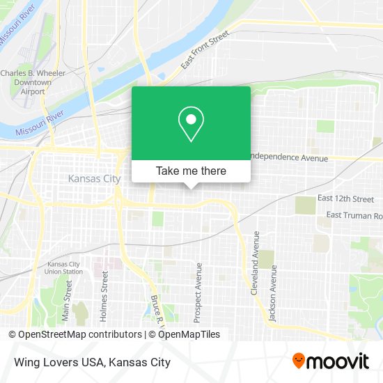 Wing Lovers USA map