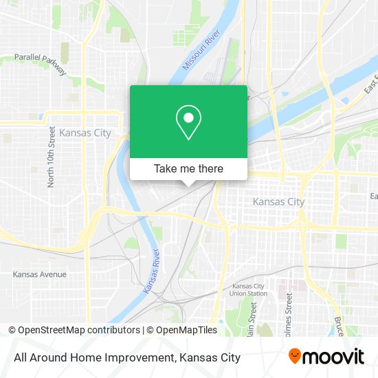 All Around Home Improvement map