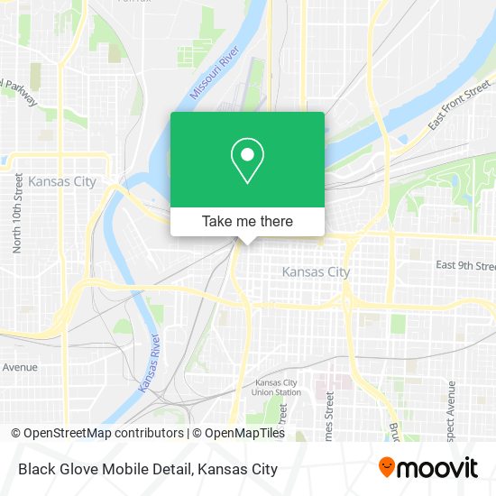 Black Glove Mobile Detail map