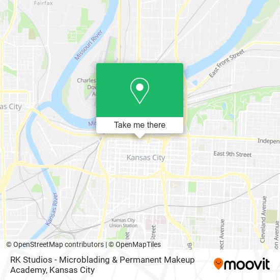 Mapa de RK Studios - Microblading & Permanent Makeup Academy