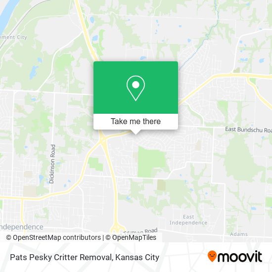 Pats Pesky Critter Removal map
