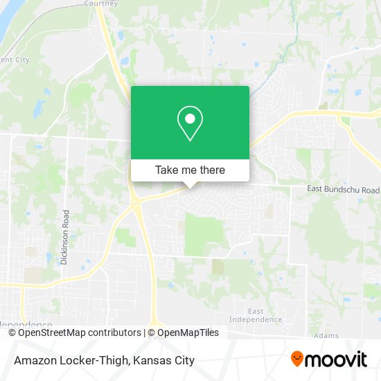 Amazon Locker-Thigh map