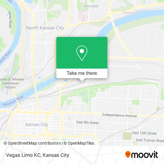 Mapa de Vegas Limo KC