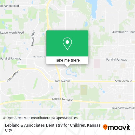 Leblanc & Associates Dentistry for Children map