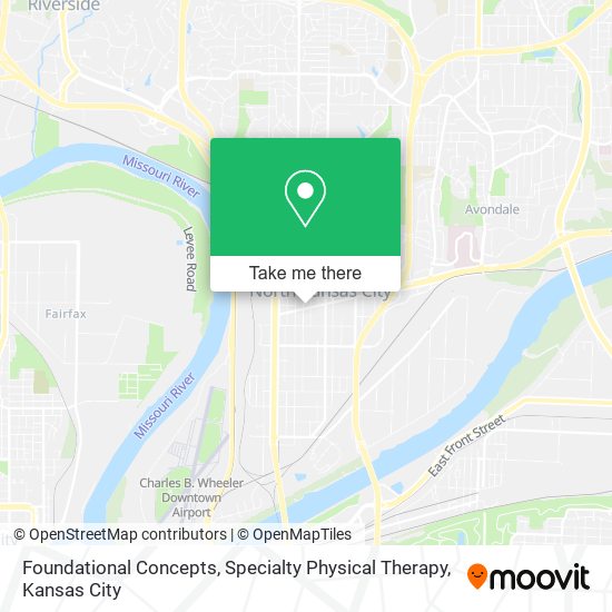 Foundational Concepts, Specialty Physical Therapy map