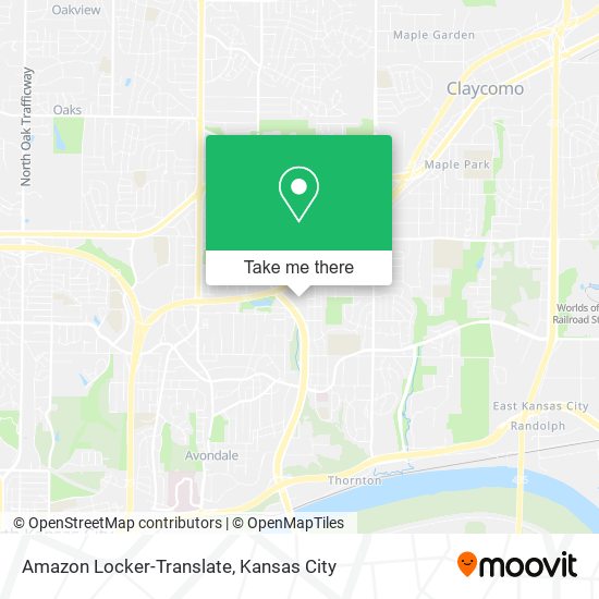 Amazon Locker-Translate map