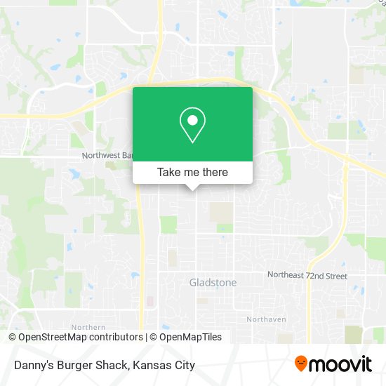 Danny's Burger Shack map