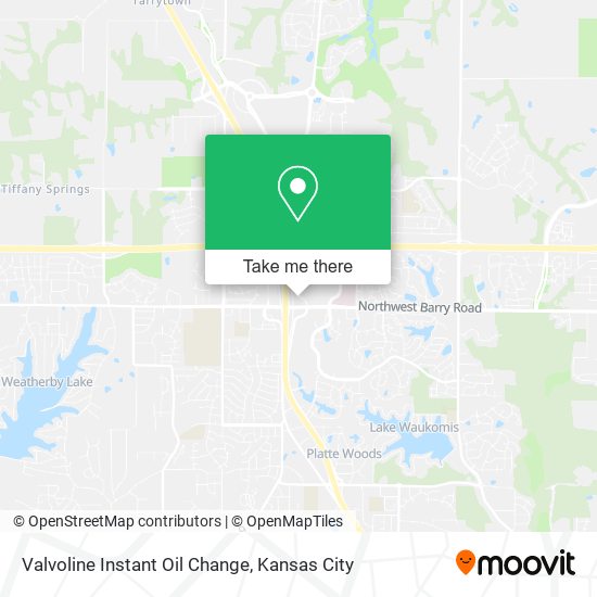 Valvoline Instant Oil Change map