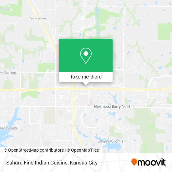 Mapa de Sahara Fine Indian Cuisine