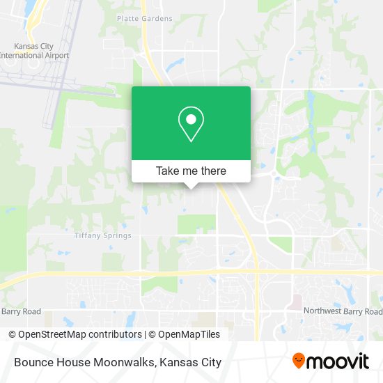 Mapa de Bounce House Moonwalks