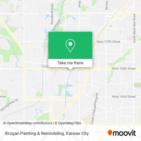 Brogan Painting & Remodeling map