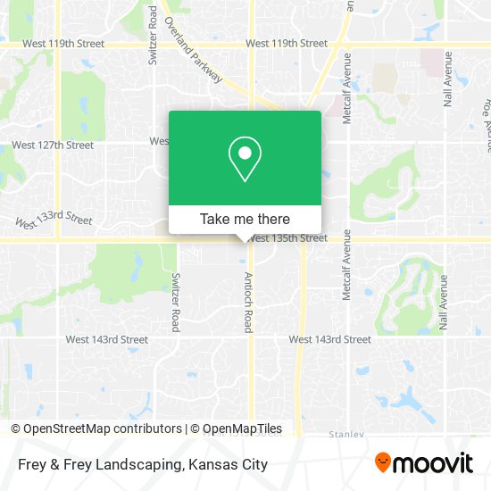 Frey & Frey Landscaping map