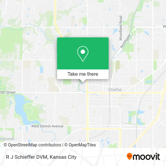R J Schieffer DVM map