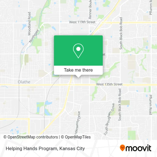 Helping Hands Program map