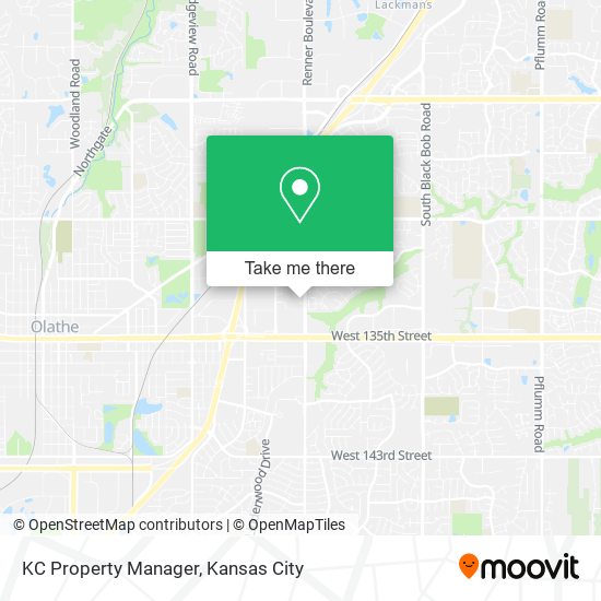Mapa de KC Property Manager