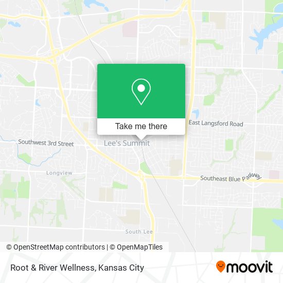 Root & River Wellness map