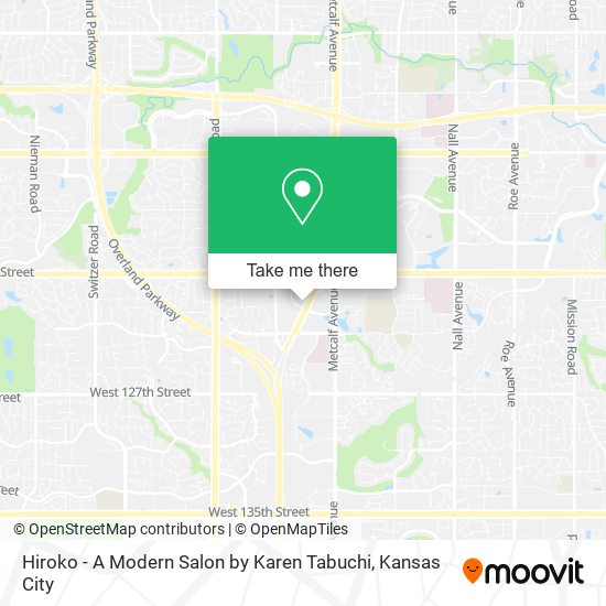 Hiroko - A Modern Salon by Karen Tabuchi map