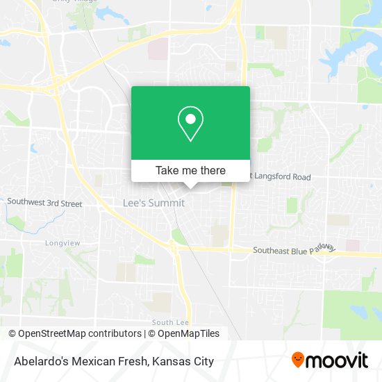 Abelardo's Mexican Fresh map