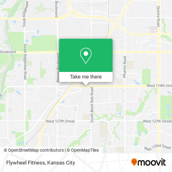 Flywheel Fitness map