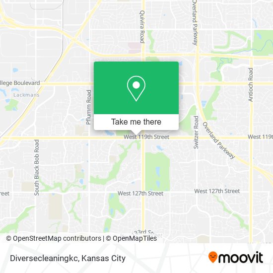 Diversecleaningkc map