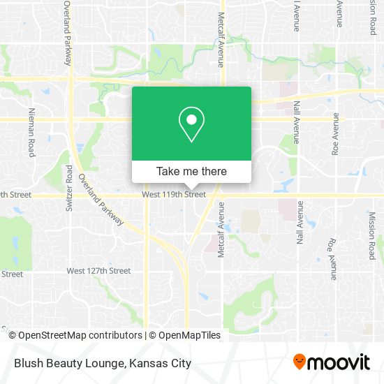 Blush Beauty Lounge map