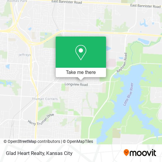 Glad Heart Realty map