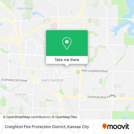 Creighton Fire Protection District map