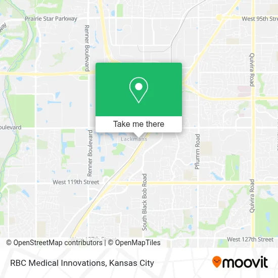 RBC Medical Innovations map