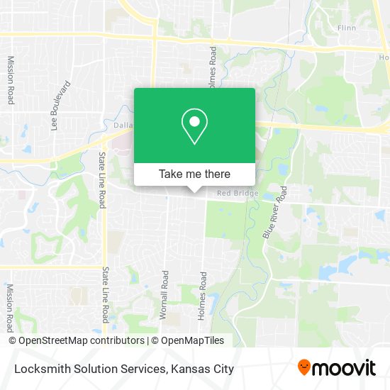 Mapa de Locksmith Solution Services