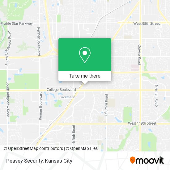 Peavey Security map