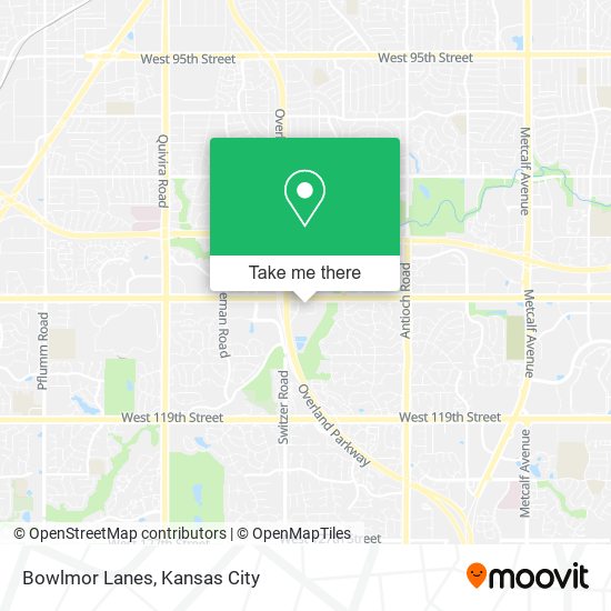 Mapa de Bowlmor Lanes