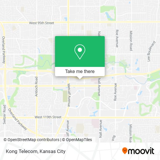 Mapa de Kong Telecom