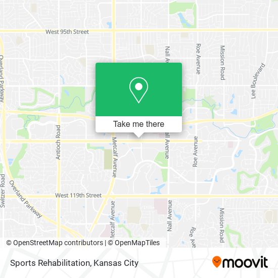 Sports Rehabilitation map