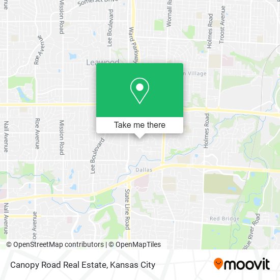 Canopy Road Real Estate map