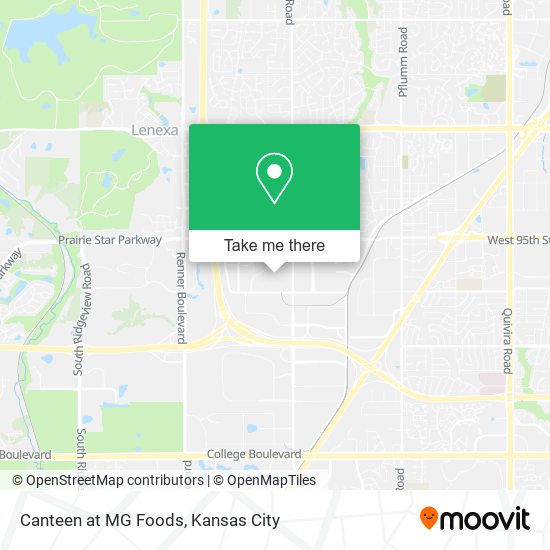 Mapa de Canteen at MG Foods