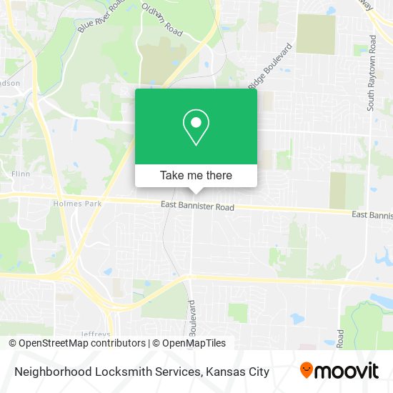 Neighborhood Locksmith Services map