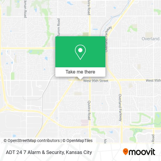 ADT 24 7 Alarm & Security map