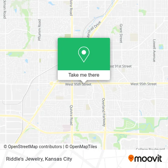 Riddle's Jewelry map