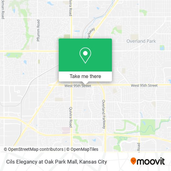 Mapa de Cils Elegancy at Oak Park Mall