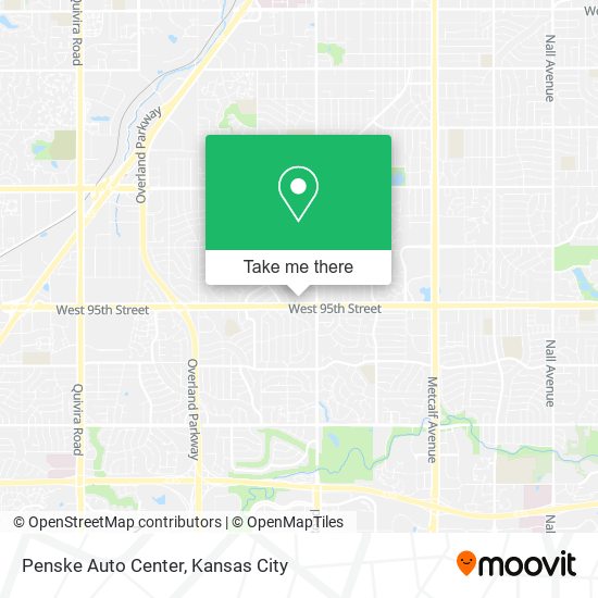 Mapa de Penske Auto Center
