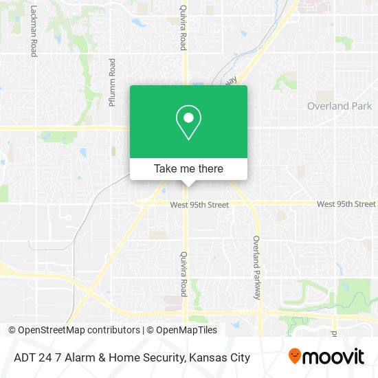 ADT 24 7 Alarm & Home Security map