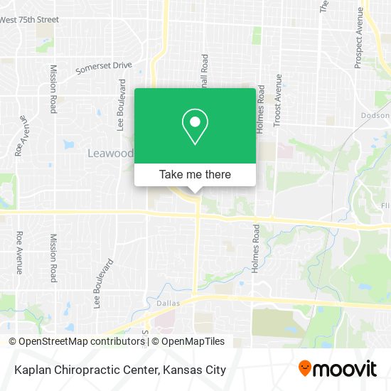 Mapa de Kaplan Chiropractic Center