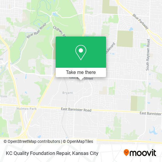 KC Quality Foundation Repair map