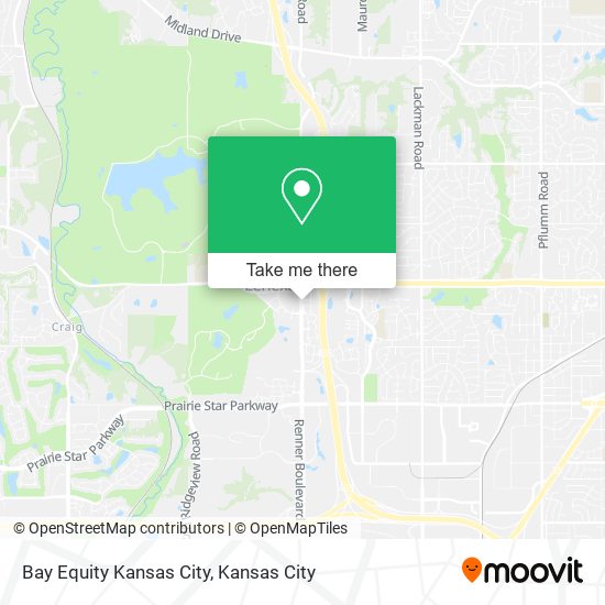 Bay Equity Kansas City map