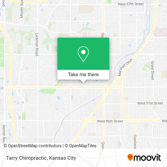 Tarry Chiropractic map