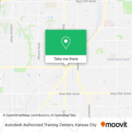 Autodesk Authorized Training Centers map